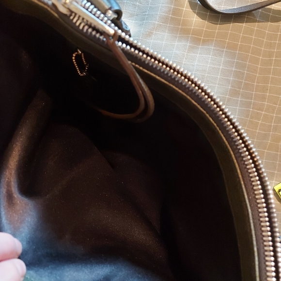 Coach Green Leather Borough Shoulder Bag - Picture 11 of 11